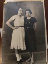 KRT147----1934 GENÇ HANIMLAR STÜDYO FOTOĞRAFI