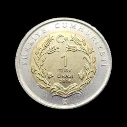 2011 Hayvanlar Serisi 1 lira Arap Tavşanı UC#126 ÇİL/MS-66