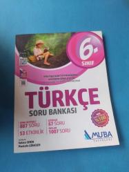 6. SINIF TÜRKÇE SORU BANKASI MUBA YAYINLARI