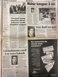 HÜRRİYET GAZETESİ DOĞUM GÜNÜ HEDİYESİ - 1 HAZİRAN 1999 -TAM TAKIM 42 SAYFADIR -Abdullah Öcalan-Sayın şehit ailelerinin acılarını paylaşıyorum-Sayınlarla efendim-Öcalan günah çıkarmaya çalıştı-Uğur Dündar-Öcalan ve adalet-Oktay Ekşi-Türkiye’nin gücü bizi silip süpürdü-Yalçın Bayer-Real fiyat artırdı-Balic-Aziz Yıldırım-Johnson-Ahmet Dursun-F.Bahçe rüyamdı-Abdullah-Abdülaziz-Yıldırım Rugova-Miloseviç-Havada cep paniği-Fatih-Milliler hızlı başladı-Ya imza ya veda-Faruk Süren-Okan-Arif-Bülent-Ali Dürüst-Ömre bedel sevinç-Fatih Terim-Terim-Bayram Aydın-Saim Bozer-Alpay: Ayrılıyorum-Alpay-Transfer fiyaskosu-Van Eck-Ayhan-Eczacı eğleniyor-Juventus İnter Toto’da-Babam Bosnalı annem Tatar asıllı-Yonca Evcimik-Gezal Kaan-Hasan Cemal-İsmail Düz-Mühür kavgası: 2 ölü-Sabık Kalaycıoğlu-Kemal Düz-Müdür’e gözyasa-Yine liseli kavgası-Şahin Akşahin-Arkadaşına laf attı-Göl kurbanının cesedi 6 ay sonra bulundu-Tayfun Tutan-Kadir Batur-Öznur Karaca-Hasan Selçuk-NATO yaktı çalarken yakalandılar-Ben takdirli