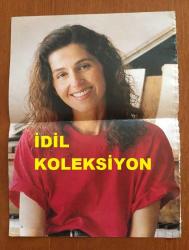 MELİKE DEMİRAĞ'IN DERGİ SAYFASINDAN KESİLME TAM SAYFA BÜYÜK BOY FOTOĞRAFI - 32 x 24 cm EBADINDA