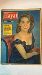 HAYAT HAFTALIK HABER MECMUA, DERGİSİ - ORTA SAYFA POSTER : KAYIĞA BİNİŞ ÇİZER : FAUSTO ZONARO - KAPAK : SUSAN HAYWARD - SAYI : 28 10 TEMMUZ 1959 - SIRA NO : 144 - 5 RENKLİ BİR ESKİ İSTANBUL TABLOSU - ATLI SPOR KULÜBÜ - B.B YENİDEN DÜNYA EVİNDE - 3. HALK OYUNLARI BAYRAMI - ESAT PAŞANIN ÇANAKKALE HATIRALARI - MUSTAFA KEMALİN ESAT PAŞAYA İTHAL ETTİĞİ KANLI HARİTA - ATLI SPOR KULÜBÜ - SOPHİA LOREN DÜZ KUMAŞLARI BEĞENİR - HANGİ BURÇTA KARAKTERİNİZ ? - MAGGY BOUFF'UN İSTANBUL DEFİLESİ - İLK KURBANI BİR ÇOCUK OLAN SAVAŞ - BAİLEY AİLESİNE GİDEN HEDİYE - BERLİN FİLİM FESTİVALİNDE - ADADAN DENİZ - TAM TAKIM 48 SAYFA