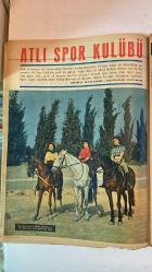 HAYAT HAFTALIK HABER MECMUA, DERGİSİ - ORTA SAYFA POSTER : KAYIĞA BİNİŞ ÇİZER : FAUSTO ZONARO - KAPAK : SUSAN HAYWARD - SAYI : 28 10 TEMMUZ 1959 - SIRA NO : 144 - 5 RENKLİ BİR ESKİ İSTANBUL TABLOSU - ATLI SPOR KULÜBÜ - B.B YENİDEN DÜNYA EVİNDE - 3. HALK OYUNLARI BAYRAMI - ESAT PAŞANIN ÇANAKKALE HATIRALARI - MUSTAFA KEMALİN ESAT PAŞAYA İTHAL ETTİĞİ KANLI HARİTA - ATLI SPOR KULÜBÜ - SOPHİA LOREN DÜZ KUMAŞLARI BEĞENİR - HANGİ BURÇTA KARAKTERİNİZ ? - MAGGY BOUFF'UN İSTANBUL DEFİLESİ - İLK KURBANI BİR ÇOCUK OLAN SAVAŞ - BAİLEY AİLESİNE GİDEN HEDİYE - BERLİN FİLİM FESTİVALİNDE - ADADAN DENİZ - TAM TAKIM 48 SAYFA