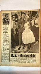 HAYAT HAFTALIK HABER MECMUA, DERGİSİ - ORTA SAYFA POSTER : KAYIĞA BİNİŞ ÇİZER : FAUSTO ZONARO - KAPAK : SUSAN HAYWARD - SAYI : 28 10 TEMMUZ 1959 - SIRA NO : 144 - 5 RENKLİ BİR ESKİ İSTANBUL TABLOSU - ATLI SPOR KULÜBÜ - B.B YENİDEN DÜNYA EVİNDE - 3. HALK OYUNLARI BAYRAMI - ESAT PAŞANIN ÇANAKKALE HATIRALARI - MUSTAFA KEMALİN ESAT PAŞAYA İTHAL ETTİĞİ KANLI HARİTA - ATLI SPOR KULÜBÜ - SOPHİA LOREN DÜZ KUMAŞLARI BEĞENİR - HANGİ BURÇTA KARAKTERİNİZ ? - MAGGY BOUFF'UN İSTANBUL DEFİLESİ - İLK KURBANI BİR ÇOCUK OLAN SAVAŞ - BAİLEY AİLESİNE GİDEN HEDİYE - BERLİN FİLİM FESTİVALİNDE - ADADAN DENİZ - TAM TAKIM 48 SAYFA