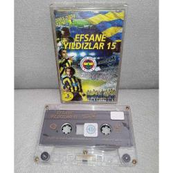Kaset 2003-2004 Fenerbahçe efsane yıldızlar 15. Orijinal, koleksiyonluk