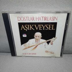 Cd Aşık Veysel dostlar beni hatırlasın. Orijinal. Koleksiyonluk
