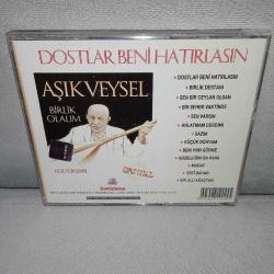 Cd Aşık Veysel dostlar beni hatırlasın. Orijinal. Koleksiyonluk