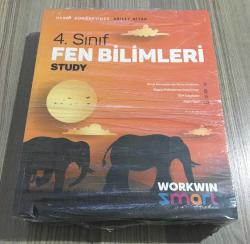 Dergi Konseptinde Akıllı Kitap 4.SINIF STUDY SETİ ( Türkçe,Fen Bilimleri,Matematik,Sosyal Bilgiler ) ( JELATİNİNDE ) Workwin Yayınları