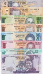 2020-21 Malavi 20-50-100-200-500-1000-2000 ve 5000 Kwacha ÇİL