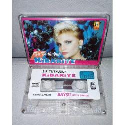 Kaset Kibariye Bir tutkudur Kibariye albümü. Orijinal 1992 Kağıt Baskı tertemiz koleksiyonluk
