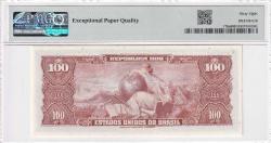 1964 Brezilya 100 Cruzeiros PMG68 ÇİL