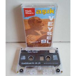 Kaset Aşık Veysel Kara Toprak. Orijinal. koleksiyonluk