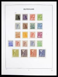 Almanya, 1945-1949,  Komple özel sayfalarda koleksiyon, MNH, MH, Used, Katalog Değeri yaklaşık: 4700,00€
