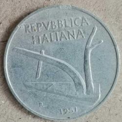 İTALYA 1951  10 LİRA