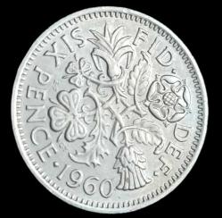 İngiltere 1960 6 Pence