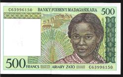 ** MADAGASKAR ( 500 * FRANCS ) 1994 * C - ÇİL