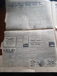 Cumhuriyet Gazetesi - 26 Nisan 1958 - kiralara dair Ticaret bakanı Abdullah Aker'in demeci fotoğraf - Kıbrıs valisi Foot 23 Nisan vesilesiyle Nihayet Türkleri hatırlayabildi - otomobil ithaline dair koordinasyon kararı - Belgrad tarafsız kalacak - barolar başkanı Orhan Arsak ani olarak istifa etti - Adnan Menderes tokyo'dan Güney Kore'ye gitti - altın Dün 151 liraya çıktı - karaköy'deki domuz Sokağı tarihe karıştı fotoğraf - Ankara'da dün 3 basın davasına bakıldı - Üçüncü Alev yazan Nihal Karamağaralı Yazı Dizisi - tablolar önündeyken yazan Ahmet Hamdi Tanpınar - Kızılay'ın genel Kongresi - yavru yeniçeriler yazan Burhan Felek - 43 milyon türkistanlı'ya yardım edilmesi isteniyor - Haldun Taner'in Konferansı - İstanbul'da 24 saat sinema tiyatro programı - Türkiye Şili Milli tenis maçı bugün başlıyor - kardeş takımın ilk maçı bugün Kıbrıs karması Galatasaray - Sadri Usuoğlu Beşiktaş'tan çıkarılıyor mu - federasyon kupası'nda Fenerbahçe Galatasaray 7 Haziran'da oynuyor - Sana yağ
