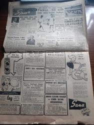 Cumhuriyet Gazetesi - 26 Nisan 1958 - kiralara dair Ticaret bakanı Abdullah Aker'in demeci fotoğraf - Kıbrıs valisi Foot 23 Nisan vesilesiyle Nihayet Türkleri hatırlayabildi - otomobil ithaline dair koordinasyon kararı - Belgrad tarafsız kalacak - barolar başkanı Orhan Arsak ani olarak istifa etti - Adnan Menderes tokyo'dan Güney Kore'ye gitti - altın Dün 151 liraya çıktı - karaköy'deki domuz Sokağı tarihe karıştı fotoğraf - Ankara'da dün 3 basın davasına bakıldı - Üçüncü Alev yazan Nihal Karamağaralı Yazı Dizisi - tablolar önündeyken yazan Ahmet Hamdi Tanpınar - Kızılay'ın genel Kongresi - yavru yeniçeriler yazan Burhan Felek - 43 milyon türkistanlı'ya yardım edilmesi isteniyor - Haldun Taner'in Konferansı - İstanbul'da 24 saat sinema tiyatro programı - Türkiye Şili Milli tenis maçı bugün başlıyor - kardeş takımın ilk maçı bugün Kıbrıs karması Galatasaray - Sadri Usuoğlu Beşiktaş'tan çıkarılıyor mu - federasyon kupası'nda Fenerbahçe Galatasaray 7 Haziran'da oynuyor - Sana yağ