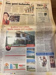 HÜRRİYET GAZETESİ DOĞUM GÜNÜ HEDİYESİ - 3 AĞUSTOS 2002 -TAM TAKIM 42 SAYFADIR -Devlet Bahçeli-Cem Uzan-Merve Kavakçı-Uğur Dündar-Sinan Çetin-Kemal Derviş-Cem-Aydan Uluç-Oktay Ekşi-Korkut Güven-Lorant-Revivo-Washington-Ortega-Bekir Coşkun-Murat-Songül-Bülent Bilgiç-Mustafa Sütcü-Emin Çölaşan-Emin Atam-Emre Çakır-Prof. Dr. Gülsün Sağlamer-Britney Spears  Bu Meclis tarih yazdı-Ürdün belgesi Bahçeli’ye gönderildi-SP soruyor Merve Kavakçı’nın suçu neydi-Tayyip’in buzdolabında bira tartışması-Derviş Cem’le birlikteyiz-Doktoralı ilk kuvvet komutanı-Kartal’ın gecesi-Nouma mest etti-Karnaval gibiydi-Şahane Fener-Bu üçlüye dikkat-Son randevu faciayla bitti-Koca Reis’in oğlu Captagon’dan tutuklandı-Suç geni bulundu-İTÜ adaylara reklamını yaptı-Bul karayı al parayı-Britney lezbiyen porno meraklısıymış-Striptizciye bahşiş yasağı  Han’ım ben demokrasiye gidiyorum-Karikatür: Selçuk Erdem