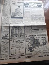 Cumhuriyet Gazetesi - 8 İkincikanun (Ocak) 1940 - prensip Muharebesi yazan Yunus Nadi Başmakale - zelzele felaketi dahiliye ve Sıhhiye vekilleri Sivas'a hareket ettiler - Erzincan'ın bugünkü hazin manzaralarından fotoğraf - Bursa ovasındaki sel - M. Kemalpaşada suların hücuma uğrayan mahallelerden biri fotoğraf - Beşiktaş 4 Vefa O - Galatasaray 2 Fenerbahçe 0 fotoğraf -  Finler Sovyet arazisinde 40 kilometre ilerlediler fotoğraf - Almanya büyük bir deniz harbi mi hazırlıyor - Dolmabahçe stadı nafia vekaleti son projeyi tasdik etti - Venedik mülakatı bitti - Japon kabinesi yakında istifaya mecbur olacak mı - İç güveysi nakleden Kemal Ragıp Yazı Dizisi - Münir Nurettin Selçuk Yarın akşam Saray sinemasında - Verdi ve aşkları filmi Sümer sinemasında - bugünkü radyo programı - milli komitelerin faaliyetleri - zelzele felaketzedeleri için Galatasaray Fenerbahçe Muhteliti oynayacak - Beşiktaş kulübü'nün sokak koşusu - Moda Kadın köşesi - Türkiye İş Bankası - çapa marka - günün bulmacası -