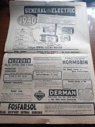 Cumhuriyet Gazetesi - 8 İkincikanun (Ocak) 1940 - prensip Muharebesi yazan Yunus Nadi Başmakale - zelzele felaketi dahiliye ve Sıhhiye vekilleri Sivas'a hareket ettiler - Erzincan'ın bugünkü hazin manzaralarından fotoğraf - Bursa ovasındaki sel - M. Kemalpaşada suların hücuma uğrayan mahallelerden biri fotoğraf - Beşiktaş 4 Vefa O - Galatasaray 2 Fenerbahçe 0 fotoğraf -  Finler Sovyet arazisinde 40 kilometre ilerlediler fotoğraf - Almanya büyük bir deniz harbi mi hazırlıyor - Dolmabahçe stadı nafia vekaleti son projeyi tasdik etti - Venedik mülakatı bitti - Japon kabinesi yakında istifaya mecbur olacak mı - İç güveysi nakleden Kemal Ragıp Yazı Dizisi - Münir Nurettin Selçuk Yarın akşam Saray sinemasında - Verdi ve aşkları filmi Sümer sinemasında - bugünkü radyo programı - milli komitelerin faaliyetleri - zelzele felaketzedeleri için Galatasaray Fenerbahçe Muhteliti oynayacak - Beşiktaş kulübü'nün sokak koşusu - Moda Kadın köşesi - Türkiye İş Bankası - çapa marka - günün bulmacası -