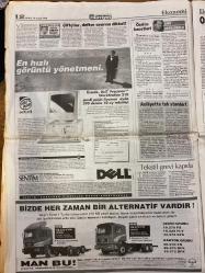 HÜRRİYET GAZETESİ DOĞUM GÜNÜ HEDİYESİ - 18 ARALIK 1997 -TAM TAKIM 46 SAYFADIR -Bill Clinton-Saddam Hüseyin-Abdullah Öcalan-D’Alema-Oktay Ekşi-Ertuğrul Özkök-Ortaç-Rüştü-Löw-Harun-Toshack-Fatih Terim-Yener Süsoy-Serdar Ortaç-Mumcu-Çölaşan-Bekir Coşkun-Vedat Yelkenci-Ağar  Devirene kadar-Çabuk o adama bir yer bulun-Telefon dinleme skandalı-Saddam alçaklar karşımıza çıkın-Sürpriz Çöl Tilkisi Bill’i kurtaramadı-Ülker yine tatsız-Fener Çizme’de tutunamadı-Baraj 75 puan-Rüştü idmana çıkmadı-Fatura yıldızlara-Golcülerin zafer keyfi-Cezalar kapıda-Ertuğrul özür dileriz-Hesabını soracağız-Cezaevinde 66 gün-Tüyap’ta facia-44 yaşında kansere yenildi-Yasak aşka ölüm tehdidi  Güz Aral’ın karalama defteri-18 gece uyku uyumadım-Abdullah Öcalan-Kamran İnan-Kenan Demir-Ramazan Yavuz  İtalya Apo villada-Sığınma için resmen başvurdular-Ankara’dan jet itiraz-Apo’yu kimse kucağında tutamaz-Bild en tehlikeli terörist serbest-60’lık korucudan PKK’ya gözdağı-Apo İsveç Başbakanı’na teşekkür mektubu yazdı