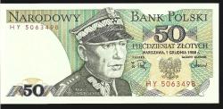** POLONYA ( 50 * ZLOTYCH ) 1988 - ÇİL