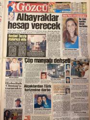 GÖZCÜ GAZETESİ DOĞUM GÜNÜ HEDİYESİ - 14 EYLÜL 2001 -TAM TAKIM 16 SAYFADIR -Muhammed Atta-Muhammed Atta-Barbara Yıldız-Kurtul Altuğ-Rahmi Turan-Ergin Asyalı-İTO Başkanı Yıldırım-Kemal Turan-Oğün-Lucescu-Bülent Korkmaz-Sergen Yalçın-Metin Oktay-Vedat Okyar-Korkut Göze-Toyfan Ayber-Sandy Berger-Bill Clinton-Usame Bin Ladin-Saddam Mustafa Albayrak-Recep Tayyip Erdoğan-Ahmet Ertuğrul-Ahmet Akpınar-Nuran Durmuş-Fatih Tongo-Rigg-Bill Clinton-Gürbüz Gökçe  İşte New York’u kana bulayan Arap-Büyük tehlike-30 bin ölü var-Avantaj Fener’de-Kartal sıkıntılı-Lucescu’ya övgü-13 numara uğurlu geldi-Finalsiz gitmem-Ladin’i yakalanmaktan Bill Clinton kurtardı-Teröre geçit yok-Babil gazetesi Amerika’daki saldırıda İsrail parmağı var dedi-Taliban Usame Bin Ladin’in terörist saldırıyla ilgisi yok-Kuzey Kıbrıs Türkleri bayrakları yarıya indirdi-Kara Murat ölüm emri-Filozof’tu şoför oldu-Nadide Sultan çark etti-Sibel Can’ın CD’si zor satar-Albayraklar hesap verecek-Haydaa Tayyip Atatürkçü oldu-Çöp manyağı