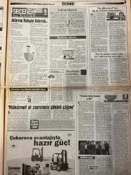 GÜNEŞ GAZETESİ DOĞUM GÜNÜ HEDİYESİ - 19 KASIM 2000 -TAM TAKIM 16 SAYFADIR -Yıldırım Gürses 62 yaşında hayatını kaybetti-Mesut Yılmaz-Beste Kralı-Cottarelli-Abdullah Öcalan-Devlet Bahçeli-Ecevit-Haico Nine-Sevim-Gönül-Nilgün-Asya-Ahmet Çavuşoğlu-Rıza Zelyut-Rahşan-Ertuğrul Baykal-Mustafa Çulcu-Giray Bulak-Sergen-Hakan Şükür-Recoba-Emre Belözoğlu-Jardel-Lucescu-Banu Alkan-Turan Koç-Ünal Aysal-Michael Douglas-Catherine Zeta Jones-Semra Özal-Fatih Ürek-Fahri Ülkü-Orhan Asena-Fahri Özkan-Fahri Asena-Mert Ali Başarır-Faruk Güven-Kahraman Yılmazcan  Memurbank battı kurtaran yok mu-Polis ve öğretmene zam müjdesi-Beste Kralı kalbine yenildi-Çok geç uyandık-Devlet devlete misilleme yaptı-Apo davasından önce PKK’dan iğrenç oyun-5 nesil birarada-5 milyarımı neremi aldı-Yılın düğünü-Kadıköy’de derbi gecesi-Fener erken vuracak-Trabzon’un silahı pres-G.Antep fren yaptı-Tek çare kazanmak-Sergen kadroda yok-Aslan’a Adana morali-Süper Bücür’den süper gol-Lucescu çok mutlu Karaman isyanlarda-Afrodit 5 mi