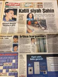 HÜRRİYET GAZETESİ DOĞUM GÜNÜ HEDİYESİ - 11 OCAK 1999 -TAM TAKIM 38 SAYFADIR -Abdullah Çatlı-Haluk Kırcı-Prenses Diana-İsmail Türüt-Gamze Bulut-Ertuğrul Özkök-Rüştü-Ali Şen-Rahim-Ali Eren-Savaş-Toshack-Adrian Ilie-Fatih Terim-Hakan Şükür-Emre-Hülya Avşar-Güzel Didem-Murat Tay-Bahattin Tay-Konutlu-Sezen Aksu-Tarkan-Serdar Ortaç-Savaş Ay Devlet isterse yakalıyor-Haluk Kırcı da ele geçti-Konuşursa Susurluk tamamen çözülecek-Yeni gelin Prenses unvanı istemiyorum-İsmail Türüt Atatürkçü Müslümanım-Medya meydanozuna canlı yayın dayağı-Radyasyon yayan çekirdek bulundu-Bankacı katilleri Kırcı’nın arkadaşı-Önemli isimleri açıklayacağım-Uluğbey’in sicili-Kaymakamın evine silahlı saldırı-Ya Fener Ya Avrupa-Golcüler şov yaptı-Derbi korkusu-Galli’nin umudu Savaş-Buzda Rus büyüsü-Kartal’a çift idman-Yollarımız ayrılmaz-Akıl hocası Ilie-Juve’de Hakan sesleri-Cimbom parayı almayı unuttu-Katil siyah Şahin-Hakaret dosyası Yargıtay’a gitti-Midibüs dehşeti İrtica kurşunları-Sahte banka müdürü-Sezen’le Tarka