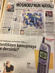 HÜRRİYET GAZETESİ DOĞUM GÜNÜ HEDİYESİ - 10 OCAK 1999 -TAM TAKIM 40 SAYFADIR -Yeşim Salkım-Murat Bardakçı-Hakan Şükür-Mesut Yılmaz-Fatih Terim-Faruk Süren-Reşit Erkoç-Oktay Ekşi-Toshack-Sellami-Ohen-Reşit Öztürk-Refioğlu-Ali Seçen-Cemil Bayık-Duran Kalkan-Papa 2. Jean Paul-Bülent Banka-Tuğay-Fatih-Mustafa Küçük-Ayda Kayar Gaflet üstüne gaflet-Ekonomik kriz tanımayan 4 Türk-Hakan Başbakan Yılmaz’la vedalaştı-Biraz geç olmadı mı?-Grip bayramda gelecek-Canım sıkılsa da gereğini yapacağım-DYP-DSP’de ilk uzlaşma-Eski hükûmet dakikada kuruldu-Moshoe’nun hayali-Gençlerimiz pırıl pırıl-Reşit Öztürk Transfer bitmedi-Söz verdiler-Yeni başbakanlar Aksu ve Başak-İstifa sinyali-Gidiyorum Başbakanım-Bitsin artık bu iş-Cimbom Vahşi Batı’da-Juventus seni bekliyor Hakan-Roma’da panik üç Apo daha geliyor-Kosova’da Sırplar yine saldırıyor-Grip salgını İngiliz sağlık sistemini vurdu-Papa’ya porno internet sayfası-İntihar danışma bürosuna izin verildi-ABD’nin KKTC olarak tanısın-Üç Baba Hasan müzikli oyun-K