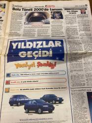 HÜRRİYET GAZETESİ DOĞUM GÜNÜ HEDİYESİ - 10 OCAK 1999 -TAM TAKIM 40 SAYFADIR -Yeşim Salkım-Murat Bardakçı-Hakan Şükür-Mesut Yılmaz-Fatih Terim-Faruk Süren-Reşit Erkoç-Oktay Ekşi-Toshack-Sellami-Ohen-Reşit Öztürk-Refioğlu-Ali Seçen-Cemil Bayık-Duran Kalkan-Papa 2. Jean Paul-Bülent Banka-Tuğay-Fatih-Mustafa Küçük-Ayda Kayar Gaflet üstüne gaflet-Ekonomik kriz tanımayan 4 Türk-Hakan Başbakan Yılmaz’la vedalaştı-Biraz geç olmadı mı?-Grip bayramda gelecek-Canım sıkılsa da gereğini yapacağım-DYP-DSP’de ilk uzlaşma-Eski hükûmet dakikada kuruldu-Moshoe’nun hayali-Gençlerimiz pırıl pırıl-Reşit Öztürk Transfer bitmedi-Söz verdiler-Yeni başbakanlar Aksu ve Başak-İstifa sinyali-Gidiyorum Başbakanım-Bitsin artık bu iş-Cimbom Vahşi Batı’da-Juventus seni bekliyor Hakan-Roma’da panik üç Apo daha geliyor-Kosova’da Sırplar yine saldırıyor-Grip salgını İngiliz sağlık sistemini vurdu-Papa’ya porno internet sayfası-İntihar danışma bürosuna izin verildi-ABD’nin KKTC olarak tanısın-Üç Baba Hasan müzikli oyun-K