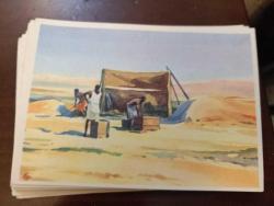 Efemera - KRT147----SANELLA-BILDER AFRİKA KARTI  --NAMİBYA ELMAS ARAMASI NO 62 - kitantik - kitaLog