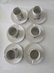 Antika - KIBRIS TEMALI TÜRK KAHVESİ TAKIMI - kitantik - kitaLog