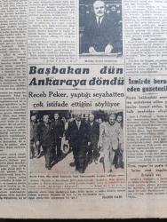 Cumhuriyet Gazetesi - 10 Ekim 1946 - iktidar bir emanettir yazan Nadir Nadi Başmakale - İngiltere'nin boğazlar için yeni notası - İngiliz notası dün size ve Sovyet Rusya'ya bildirildi - Kral Yorgi Atina'ya döndükten sonra eski Naib Damaskinos'un elini sıkıyor fotoğraf - Yunanistan'da iç harp - komünistlerin Makedonya için muhtariyet istiyorlar - Molotov'un dün söylediği nutuk - Roma'da Kanlı nümayişler - taşkışla'nın tamiri süratle ilerliyor fotoğraf - Başbakan Recep Peker Dün Ankara'ya döndü fotoğraf - yarı şaka yarı ciddi yazan Burhan Felek - genç kızlarımız neler okuyorlar Adile Ayda - İzmir'den ilk devlet yağı partisi dün geldiler - Yavuz Sultan Selim Ağlıyor yazan Feridun Fazıl Tülbentçi yazı dizisi - gerçek gazetesi davası - Türk meşhurları ansiklopedisi - Yedi lira için arkadaşını öldüren adam Yakup Korkmaz - Münir Nurettin Selçuk ve Halide Balkır tiyatrosu Çemberlitaş sinemasında - haydi çekiliyor renkli karikatür çizen Cemal Nadir - bugünkü radyo programı - Gripin