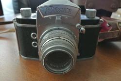 Vintage Ihagee Exa & Exakta Fotoğraf Makinesi – Trioplan Lensli – Koleksiyondan çıkma