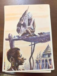 KRT148----SANELLA-BILDER AFRİKA KARTI  --NİL NEHRİ KABİLESİ NO 18