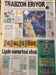 HÜRRİYET GAZETESİ DOĞUM GÜNÜ HEDİYESİ - 12 EYLÜL 1998 -TAM TAKIM 42 SAYFADIR -Monica Lewinsky-Bill Clinton-Hillary Clinton-Kenneth Starr-Oktay Ekşi-Ertuğrul Özkök  Porno roman gibi rapor-Amerikalı’nın yüzü kızardı-Raporu Kongre yayınlattı-Bu suçlamalar başkanı götürür-Düşük profilli hükümet mi-Aranan Arap gazeteci Mısır Konsolosluğu’nda-Hainin peşindeyiz-Rusya asla komünist olmayacak-Asker mektubu-Neşe Aksoy-Kaya Çilingiroğlu-Hülya Avşar-Rus asıllı Matilda-Zeynep Tatlıses-Seray Sever-Defne Samyeli-Orhan Kaynar-Toshack-Ümit Davala-Fatih Terim-Bayram Aydın-Madonna-Whitney Houston-Mariah Carey-Beastie Boys-Will Smith-Wyclef Jean-Green Day-Fiona Apple-Müjdat Gezen-Metin Akpınar-Zeki Alasya-Meltem Cumbul-Beyazıt Öztürk-Meral Okay-Mert Yılmaz  Yeni Lolita-Neşe Aksoy’dan ilginç protesto-Tatlıses’ten spora destek-Gizli nişan-Matilda değil Zeynep-Trabzon eriyor-Ligde cumartesi ateşi-Kartal’da para isyanı-Ümit Formamı istiyorum-Löw Rüştü’yü Parma’ya sakladı-Müzik dünyasının politik gecesi-Madonn