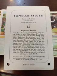KRT148----SANELLA-BILDER AFRİKA KARTI  ----GERGEDAN NO 35