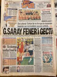 HÜRRİYET GAZETESİ DOĞUM GÜNÜ HEDİYESİ - 8 MAYIS 1999 -TAM TAKIM 44 SAYFADIR -Merve Kavakçı-Leyla Zana-Recai Kutan-Oktay Ekşi-Ertuğrul Özkök-Cavit Yurdaçan-Turan Yılmaz-Ara Güler-Aydın Doğan-Bülent Ecevit-Toshack-Hagi-Okan-Hakan Ünsal-Suat Kaya-Selim Serdar-Sadi Kemal Yaşar-Fatih Terim-Bayram Aydın-Vedat Okyar-Turgay Şeren-Cüneyt Tanman-Robbie Williams-Cuba Gooding Jr.-Annabella Sciorra-Robin Williams-Nilüfer-Seyhun Topuz-Reis Çelik-Heather Kozar-Hugh Hefner-Sakıp Sabancı-Mehmet Barlas  Merve FP’nin Zana’sı-Türban vampiri-ABD’ye mi dönüyor-Cimbom taraftarı Fener’i geçti-Ecevit ilk turda kimseye önermeyecek-Hagi’ye adım attırmayın-F.Bahçe’de Toni sesleri-Löw 6 oyuncu istedi-G.Saray Fener’i geçti-En okumuş taraftar Fener’de-G.Saray’da kongre günü-NBA’de play-off heyecanı Kanal D’de-Propaganda-What Dreams May Come-Sen Hiç Ateşböceği Gördün mü?-Nilüfer konseri-Çıplak Ten-Hoşçakal Yarın-Viagra sayesinde 4 kadınla beraber-Kaçırılan eserler bir bir dönüyor
