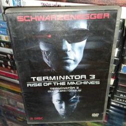 Dvd Terminator 3 rise of the machines makinelerin yükselişi. Türkçe altyazılı, 2 disk. Çalışmasına engel olmayan çizikler var Sorunsuz çalışıyor.