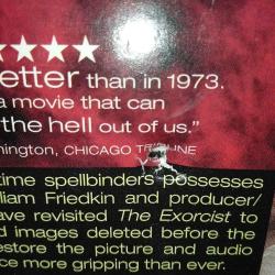 Dvd The exorcist Şeytan. Orijinal. ilk baskı snapcase karton kutulu. Türkçe altyazılı. kutunun arkasında ufak bir deformasyon var. disk 10 üzerinden 9.