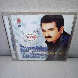 Cd İbrahim Tatlıses Yetmez mi albümü. Orijinal. sıfır ambalajında