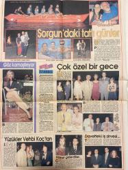 HAFTASONU GAZETESİ DOĞUM GÜNÜ HEDİYESİ - 1990’lar -SADECE 4 SAYFADIR -Hülya Avşarın Tenis oynarken fotoğrafı-Aylin Okdayın tenis oynarken fotoğrafı-Boris Kocaoğlu-Ajda Pekkan-Coşkun Sabah-Nurseli İdiz-Yalçın Doğan-Gülçin Tecil-Can Cem İsmail-Amber Resne-Nilgün Zeynep-Raik Okyar-Nilgün Dereli-Feride Donat-Sema Yurtoğlu-Sevda Sabancı-Kemal Feryal Gülman-Yusuf Kenan-Filiz Hamzalı-Nihat Özdemir-Mustafa Özkan-Nilgün Aşçıoğlu-Vehbi Koç-Savaş Ulugül-Nevin Ulugül-Barış Hasemoğlu-Rizzan-Maviş Sarıoğlu-Hande Demirkol-Altınok Esen-Amber Esen-Taner Demir-Hale Sarıoğlu-Murat Süngar-Figen Kandemir-Nimet Özatay-Erşin Faraşyalı-Hamdi Akın-Sina Mendi-Canan Köşker-Merve Köşker-Mehmet Kurt-Yaşar İkinci-Cem Boysan-Bülent Özsoy-Sinem Diril-Kadir Diril-Afife Selahattin Ayan-Cengiz Ayan  Aşka raket sallamak-Aylin Hülya’nın pabucunu dama attı-Yıllanmış aşkta happy end’e doğru-Dün boşandı bugün evleniyor-Aziz Beyi oynattılar-Sorgun’daki tatlı günler-Göz kamaştırıyor-Çok özel bir gece-Yüzükler Vehbi Koç’tan-
