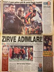 STAR GAZETESİ DOĞUM GÜNÜ HEDİYESİ - 17 ŞUBAT 2002 -TAM TAKIM 34 SAYFADIR-Fenerbahçe Galatasaray’ı 1-0 yendi-Ali Aydın-Rapaic-Emre-Batista-Hasan-Bülent-Ahmet Çakar-Turgay Şeren-Ziya Şengül-Ali Sami Alkış-Selçuk Yula-Ateş Ünal Erzen-Şenol Çorlu-Cansun-Mondragon-Ümit Karan-Lorant-Yıldırım-Serhat-Ali Kemertaş-Lucescu-Abdurrahim Albayrak-Andersson-Şifo Mehmet-Simao-Aygün Özipkek-Gökhan Gökçaya  Kare As-Ahmet Çakar yazıyor-Fener’e 3 puan getiren golü ilk yarıda Rapaic kaydetti-Hakem Ali Aydın tam bir rezaletti-Zirve adımları-Cansun Hakem ya deli ya bildiği var-Hasan’ın yandım isyanı-İşte bu kutsal ittifak-Fenerbahçe’den-Ümit Karan yalnız kaldı-Ligin tadı şimdi geldi-Yıldırım İddia ediyorum şampiyon biziz-Bu kadar olmamalı-Luciy’e sorgulama-Hakem Ali Aydın’a tam puan-Mondragon’a ceza verilebilir-Gelsin Yıldız-Lorant Fark olmalıydı-Hocanın Rapaic sürprizi