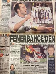 STAR GAZETESİ DOĞUM GÜNÜ HEDİYESİ - 17 ŞUBAT 2002 -TAM TAKIM 34 SAYFADIR-Fenerbahçe Galatasaray’ı 1-0 yendi-Ali Aydın-Rapaic-Emre-Batista-Hasan-Bülent-Ahmet Çakar-Turgay Şeren-Ziya Şengül-Ali Sami Alkış-Selçuk Yula-Ateş Ünal Erzen-Şenol Çorlu-Cansun-Mondragon-Ümit Karan-Lorant-Yıldırım-Serhat-Ali Kemertaş-Lucescu-Abdurrahim Albayrak-Andersson-Şifo Mehmet-Simao-Aygün Özipkek-Gökhan Gökçaya  Kare As-Ahmet Çakar yazıyor-Fener’e 3 puan getiren golü ilk yarıda Rapaic kaydetti-Hakem Ali Aydın tam bir rezaletti-Zirve adımları-Cansun Hakem ya deli ya bildiği var-Hasan’ın yandım isyanı-İşte bu kutsal ittifak-Fenerbahçe’den-Ümit Karan yalnız kaldı-Ligin tadı şimdi geldi-Yıldırım İddia ediyorum şampiyon biziz-Bu kadar olmamalı-Luciy’e sorgulama-Hakem Ali Aydın’a tam puan-Mondragon’a ceza verilebilir-Gelsin Yıldız-Lorant Fark olmalıydı-Hocanın Rapaic sürprizi