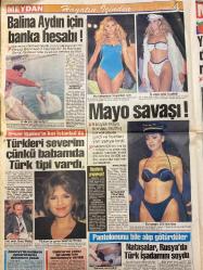 MEYDAN GAZETESİ DOĞUM GÜNÜ HEDİYESİ - 18 NİSAN 1993 -SADECE 8 SAYFADIR -TURGUT ÖZAL’I DÜN SAAT 14.30’DA KAYBETTİK-Turgut Özal-Atatürk-Akgün Tekin-Ertuğrul Akbay-Ganapathi-Kamil Turan-Barry Maguire-Cemil İpekçi-Aysel-Ertuğrul Akbay-Rahmi Turan-Reşit Ertüzün-İbrahim Özkaya-Hasan Kahraman-Suha Kunt-Bill Clinton-Sinan Döker  Türk milletinin başı sağolsun-12 gün süren uzun ve yorucu geziye Özal’ın kalbi isyan etti-Ölüme adım adım-Olay Adam-Hint fakiri Ganapathi Özal’ın bütün geleceğini bilmiş-Sporumuz babasını kaybetti-Sahalardan salonlara-Maçlar önümüzdeki hafta-Bataktan yeşil sahalara-Güneş sigortalı voleybolcularla-Sampiyonlara kucak açtı-Haltercilerin babası-Yıldızlar Özal’ın huzurunda-Üzüntü ve şaşkınlık-Futbolcular sessizliğe gömüldü-Sahada öğrenciler-Sporu çok seven siyasetçi-Bütün kanallar matem yayınında-TV yapımları Cannes’a gitti-Manço’dan ikinci dalya-Komik yarışma-Dinamit-Kırmızı koltuk-İşte Suzi-Görülmemiş vahşet-Özal’ı çok arayacağız-İstanbul’da hala PKK için silah zoruyla
