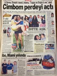 HÜRRİYET GAZETESİ DOĞUM GÜNÜ HEDİYESİ - 27 MAYIS 1999 -TAM TAKIM 40 SAYFADIR -İrem Uğur Ergan-Ertuğrul Özkök-Oktay Ekşi-Org Hüseyin Kıvrıkoğlu-Sarp Apak-Sophie Rhys-Jones-Kruşçev-Ümit Karan-Murat Kemal Güner-Nora Ivanova-Pat Riley-İbrahim Kutluay-Rıdvan Dilmen-Fatih Terim-Toshack-Ismail Er-Zeki Müren-Ozan Orhon-Bekir Coşkun-Muharrem Demirel-Mustafa Koser  Türbanlı memur uyarısız atılacak-İrem için gözyaşları dinmiyor-Sanki ölüm çağırmıştı-Son sözü Danıştay söyledi-Bakanlıklarda 6-6-5 formülü-Evet Sırplar’ı biz de vurduk-Türkiye’ye karşı dürüst olalım-BBC muhabiri: Apo’ya Avrupa’da destek azalıyor-Dünyanın gözü kulağı Mudanya’da-Cezavleri için çözüm-Heyet ağır bastı dava ertelenmiyor-Göğsü açık gelin adayı-100 metrelik Ata heykeli-Kruşçev’in oğlu ve eşi ABD vatandaşı oluyor-İhanete özür-Ağaç için karar günü-Cimbom perdeyi açtı-Pistte aşk-İbo Miami yolunda-Rüya takım yaratırım-Yabancılar fiyasko-Bu sene olmadı kısmetse seneye-Löw: Şampiyonluk sözü veriyorum-F B ahçe’ye Almanya kampı-Mira