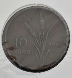 10 KURUŞ 1965