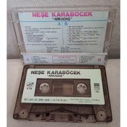 Kaset Neşe Karaböcek arkadaş albümü. Orijinal. 1987 dönem Kağıt Baskı. Temiz. Koleksiyonluk